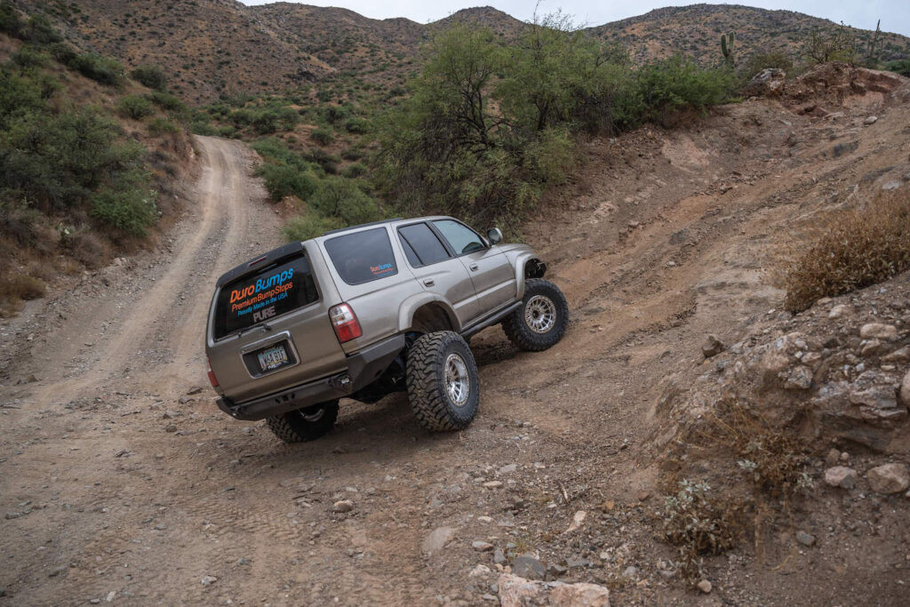 toyota runner rear bumper with baja design lights