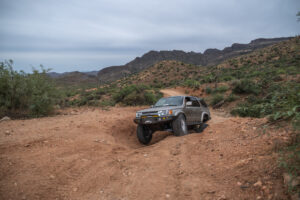 durobumps toyota runner with total chaos suspension and ads shocks