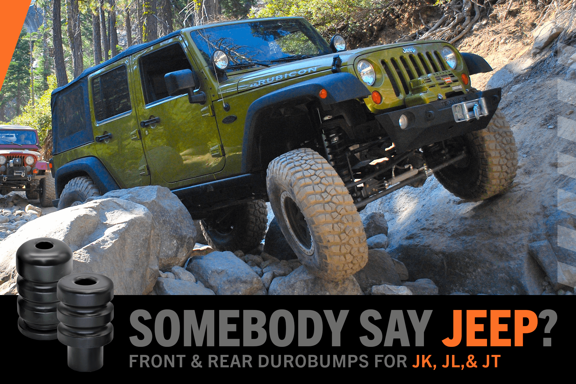 durobumps launches jeep wrangler jk jl and jeep gladiator jt bump stops for your suspension upgrade